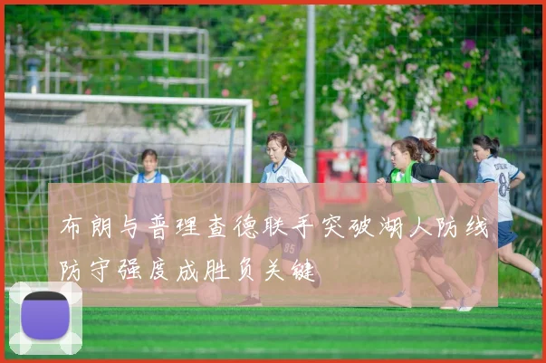 布朗与普理查德联手突破湖人防线防守强度成胜负关键